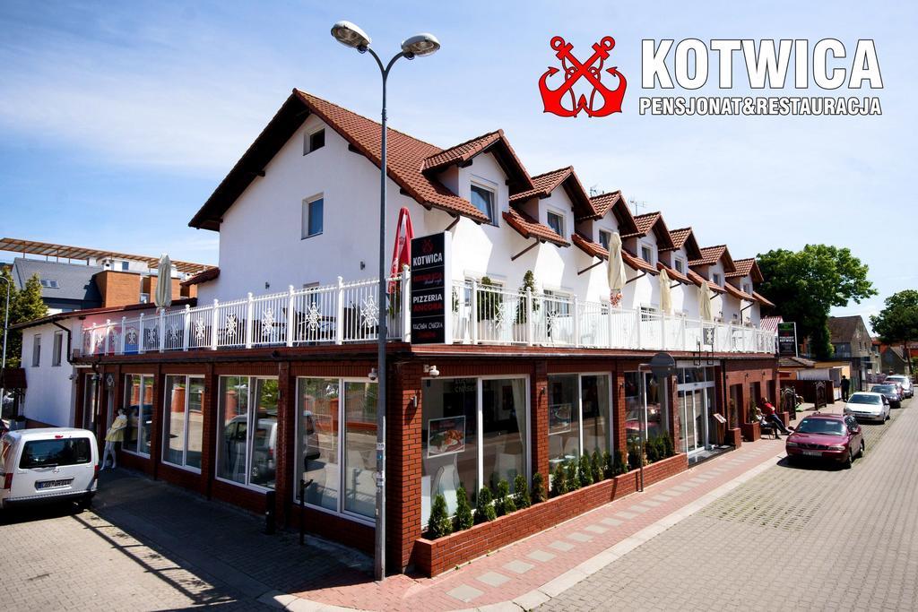 Pensjonat Kotwica 미에드지보드지 외부 사진